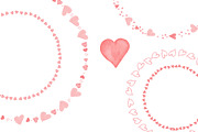 Watercolor love wreaths, an Illustration by Klipa Illustrations (Thumbnail 2 of 4)