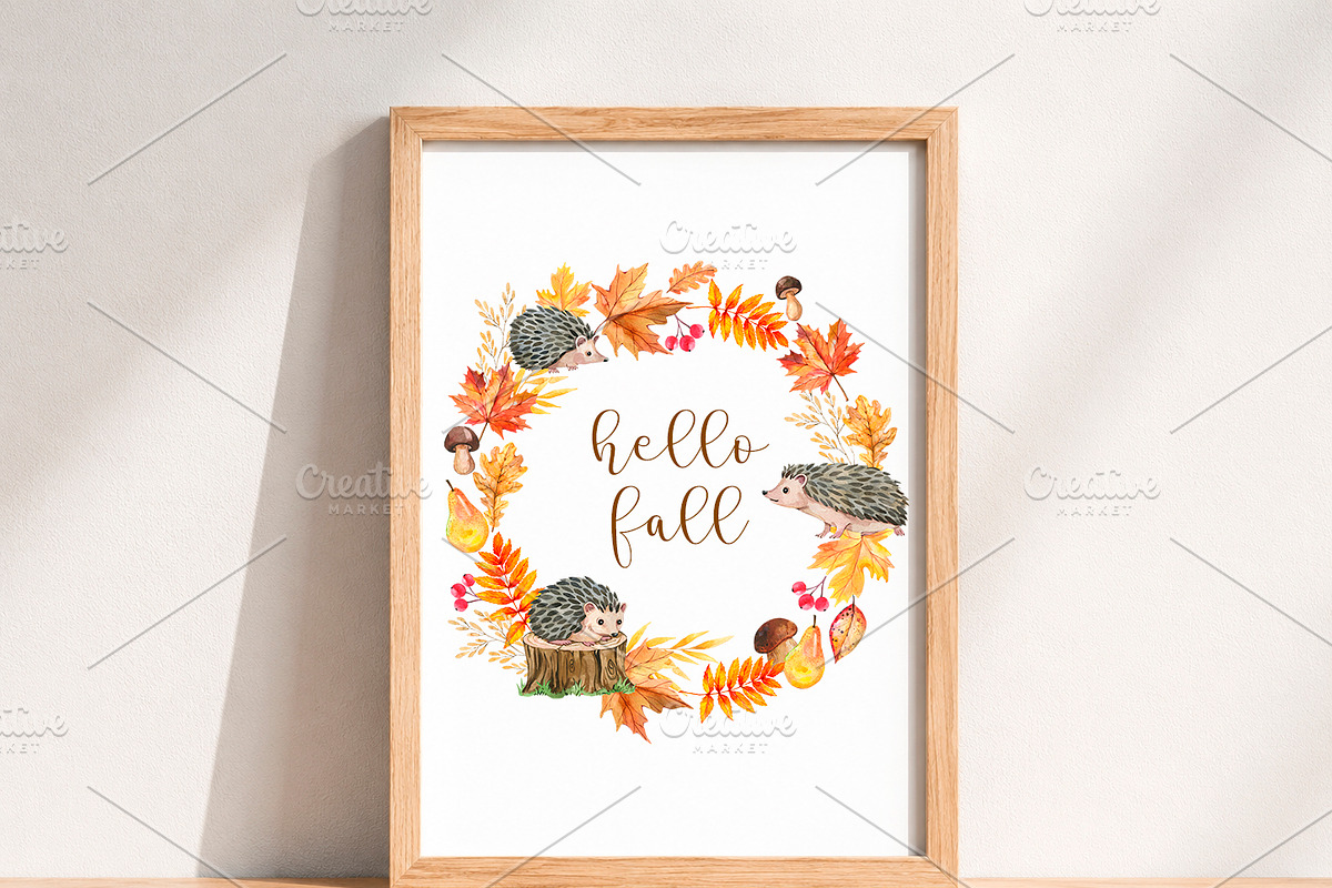 Watercolor Fall Bundle PNG, a Seasonal Illustration by PatternPalette (Photo 10 of 15)