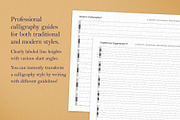 Lettering Guides | Print & Procreate, an Object Graphic by Molly Suber Thorpe (Thumbnail 5 of 10)