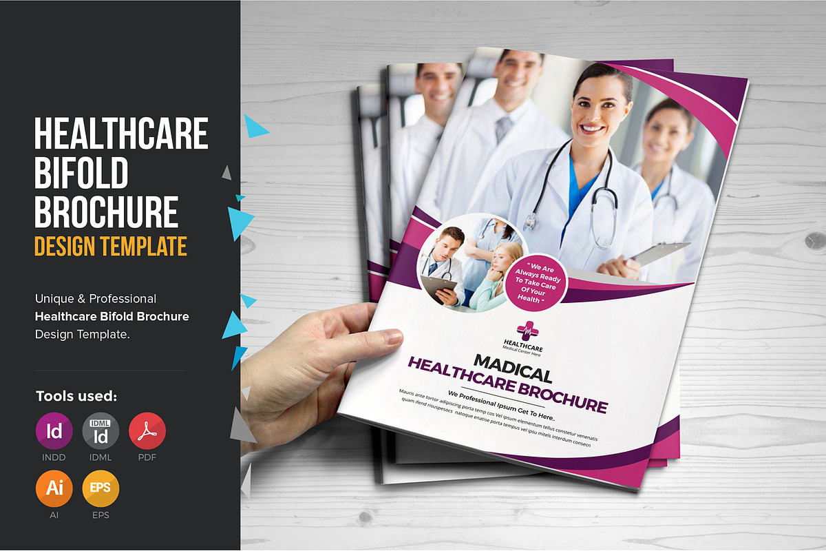 Medical Healthcare Brochure V3, a Brochure Template by JanySultana (Photo 1 of 8)