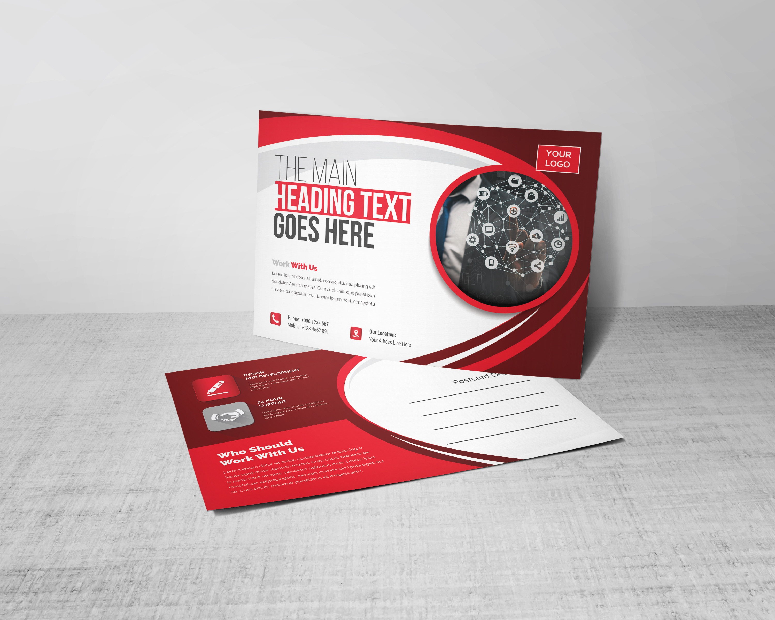 Postcard | Stationery Templates ~ Creative Market