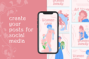 Art Noveau Self-care Bundle, an Illustration by raphaellucas (Thumbnail 8 of 11)