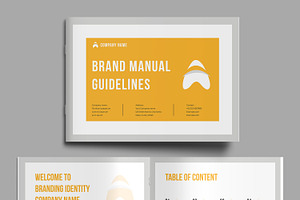 Brand Guideline Landscape Layout