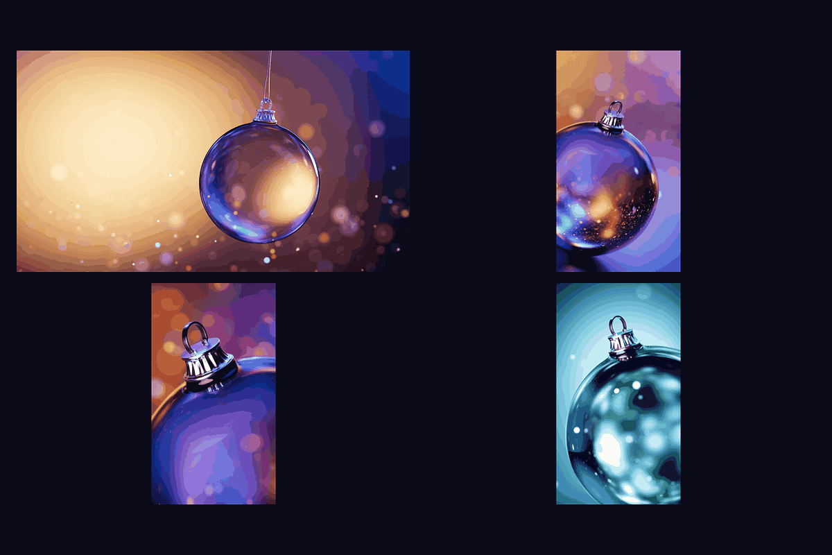 Winter Baubles - 12 4K Loops, a Background Graphic by Photocreo Michal Bednarek (Photo 7 of 7)