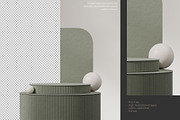 5 Podium with Transparent Background, a Background Graphic by faustudio (Thumbnail 6 of 7)