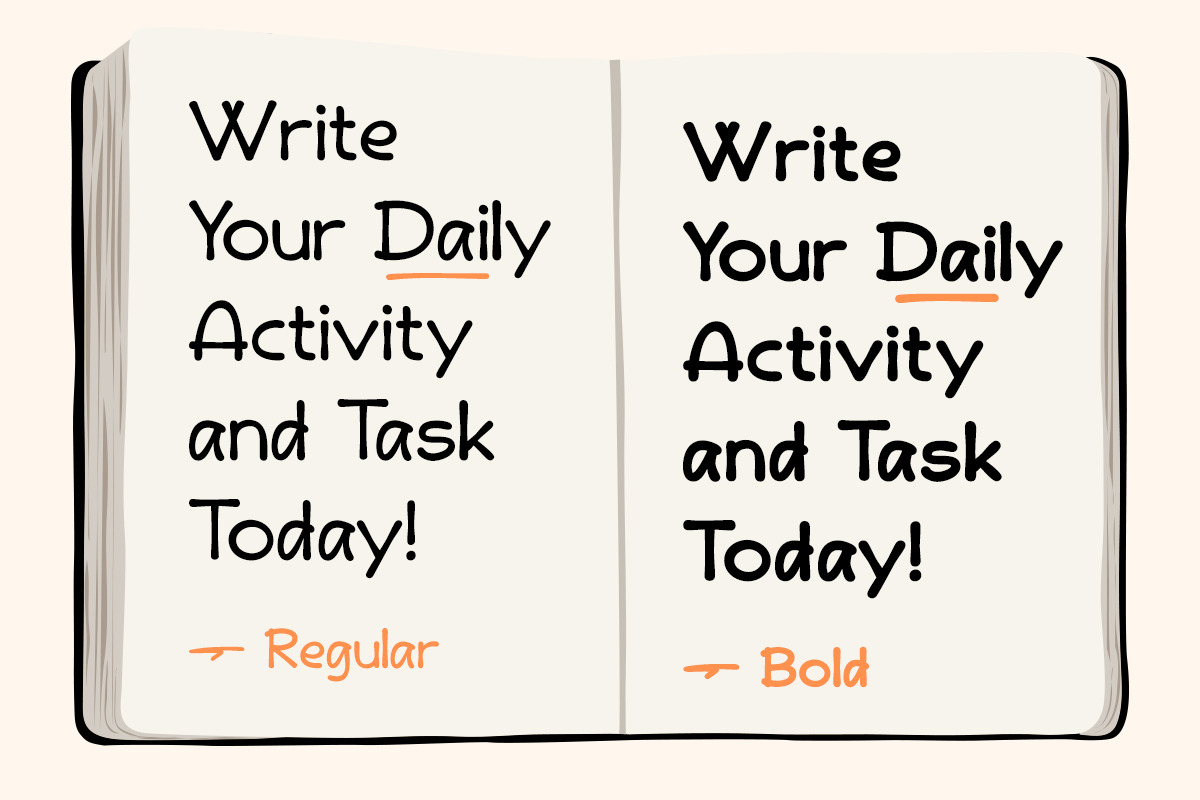 Banda Note - Handwritten Marker Note, a Handwritten Font by Afkari Studio (Photo 8 of 19)