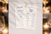 Luxury Wedding Program Canva bd004, a Card Template by TyphoonStudio (Thumbnail 3 of 8)