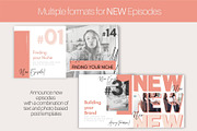 50 Podcast Instagram Template BUNDLE, a Social Media Template by Templatables (Thumbnail 4 of 12)
