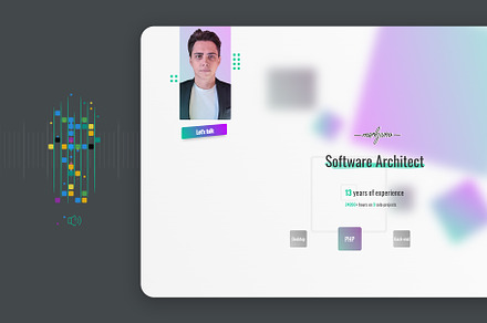 Software Portfolio, a Landing Page Template by Mark Jivko