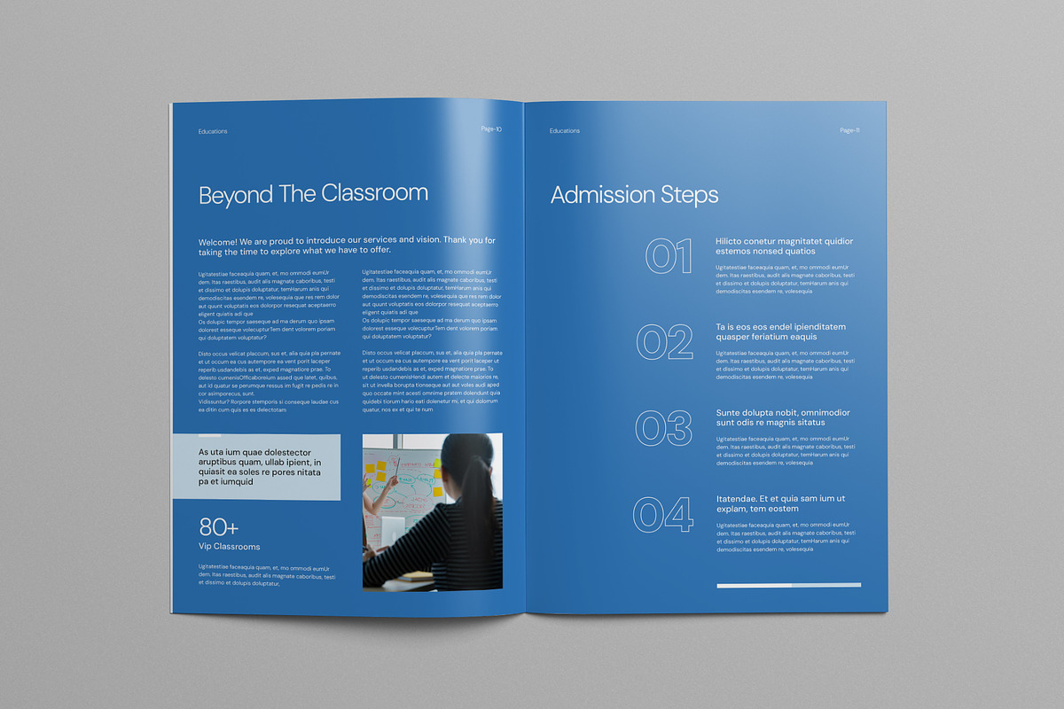 Education Brochure Template | Canva, a Brochure Template by Pixelpick (Photo 8 of 9)