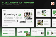 Global Energy Sustainability, a Presentation Template by Annora Studio (Thumbnail 1 of 7)