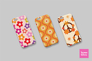Groovy Flowers 10 Seamless Patterns, a Pattern Graphic by Yasmine Patterns (Thumbnail 4 of 9)
