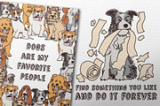 Dogs vector collection, an Animal Illustration by Crowhouse (Thumbnail 3 of 4)