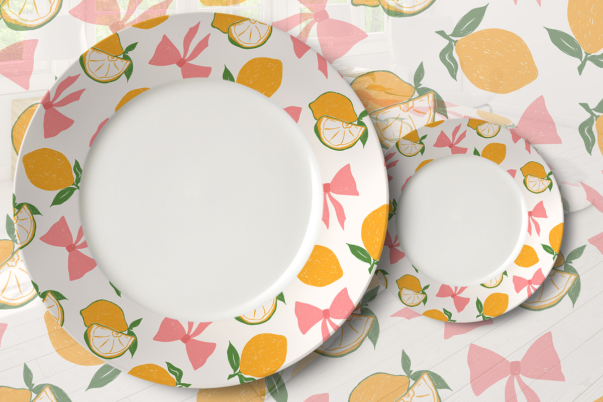 Lemons Pattern, a Pattern Graphic by Groovy Arts (Photo 5 of 5)
