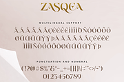Zasqea - A Elegant Serif Font, a Serif Font by overlaytemplates (Thumbnail 5 of 5)