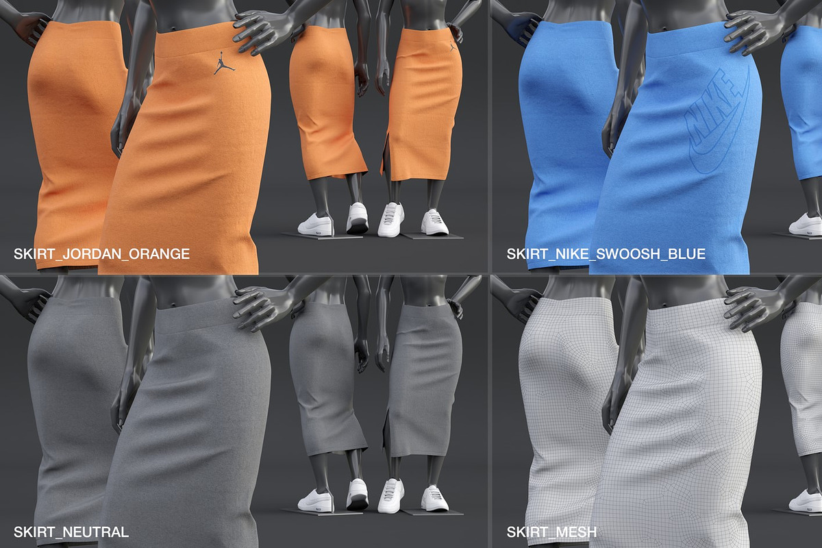 Female mannequin in clothes POSE 1, a Characters & Person 3D Model by mrGarret (Photo 39 of 45)
