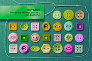 Whip Stitch Craft Kit for Procreate, a Brush Add-On by UPROOT (Thumbnail 6 of 11)