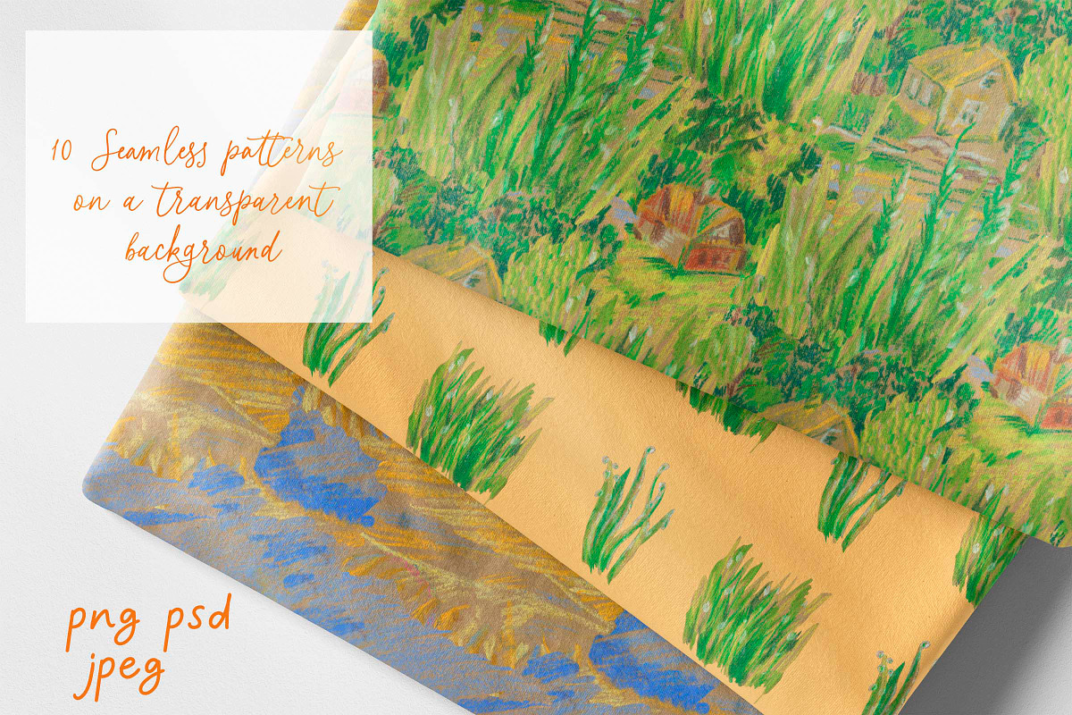 Kids Crayon Forest Seasons Seamless, a Pattern Graphic by Lucyinyourheart (Photo 7 of 10)