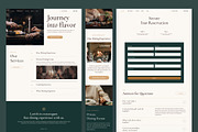 LuxDin - Restaurant Website Framer, a Websites & App Template by peterdraw (Thumbnail 6 of 7)