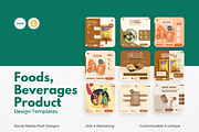 Foods, Groceries, Canva Templates, a Social Media Template by Exceptionalways (Thumbnail 3 of 10)
