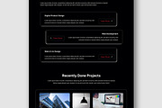 Business Landing Page Layout, a Landing Page Template by MightyDesign (Thumbnail 4 of 9)