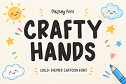 Happy Jumper - Child Cartoon Font, a Handwritten Font by KiddoGlyphs Studio (Thumbnail 2 of 6)