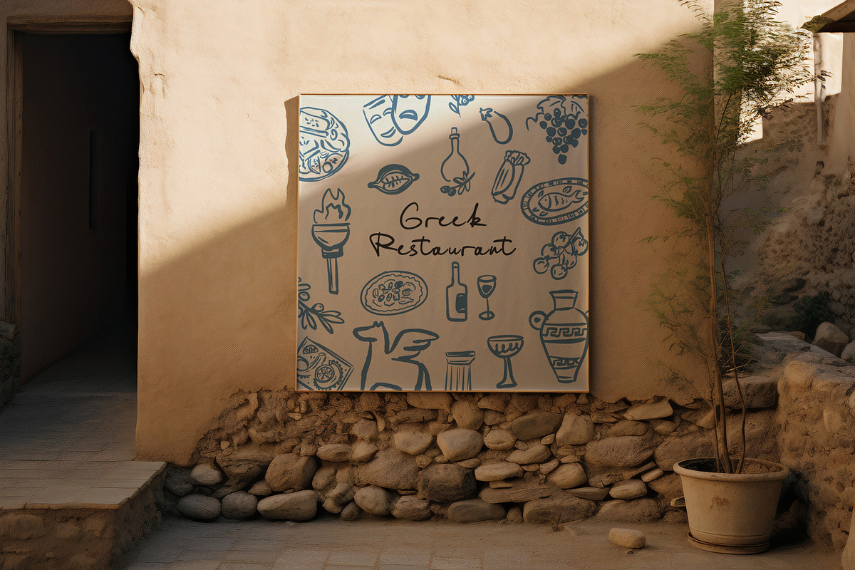 Mediterranean Vibes Clipart, an Object Illustration by Teresa Art Store (Photo 4 of 8)