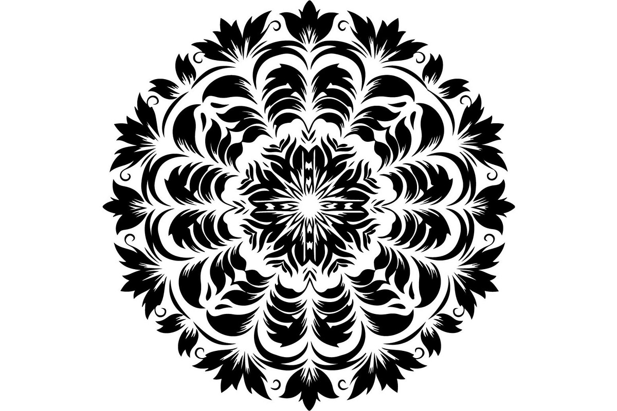 Floral Mandala, an Object Graphic by Designer_Momina (Photo 2 of 19)