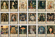 Enchanted Affirmation Cards Deck, a Card Template by NadiaTheronArt (Thumbnail 2 of 3)