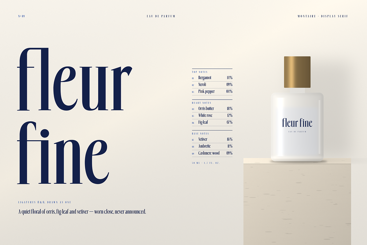 Montaire - Old Money Serif, a Serif Font by HipFonts (Photo 14 of 20)