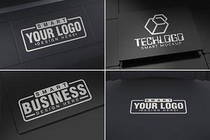 100 Logo Mockups Bundle Vol.3