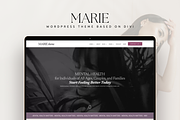 Therapist Marie WordPress Divi 5, a WordPress Template by Lovely Confetti (Thumbnail 1 of 5)