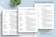 Simple Resume Template, Clean CV, a Resume Template by The Art of Resume (Thumbnail 5 of 8)