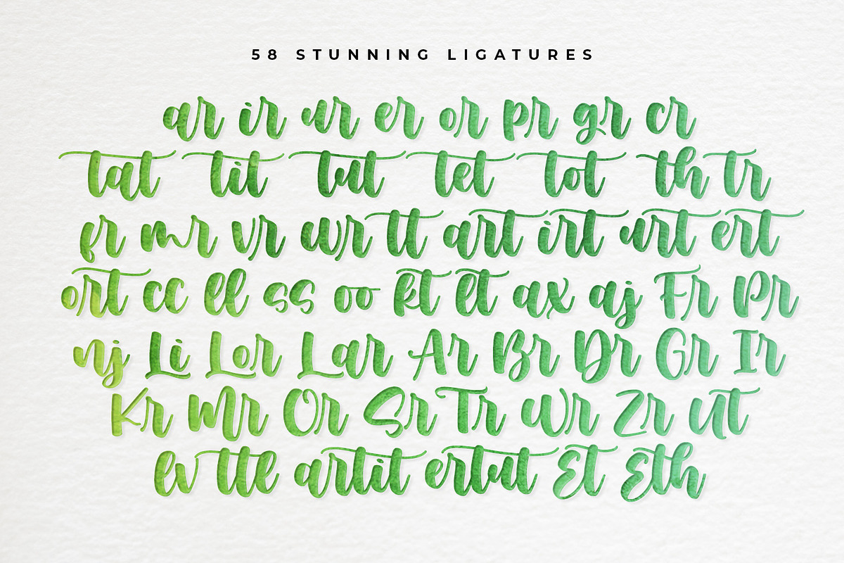 Muthiara, a Script Font by Abo Daniel Studio (Photo 12 of 13)
