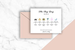 The Big Day | Wedding Invitation