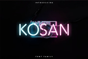 Kosan Font Family – Display Font, a Font by RC graphics (Thumbnail 1 of 7)