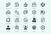 60 Business & Admin Line Icons Pack, an Outline Icon by taieefbakshi (Thumbnail 5 of 6)