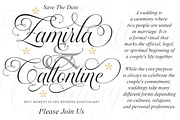 Callontine Script Pro, a Script Font by IM Studio (Thumbnail 5 of 13)