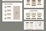 Modern UI Wireframe Template, an UI Kit Template by MightyDesign (Thumbnail 3 of 6)