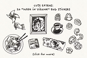 Postcards From Vienna SVG Font, a Handwritten Font by Ana's Fonts (Thumbnail 10 of 11)