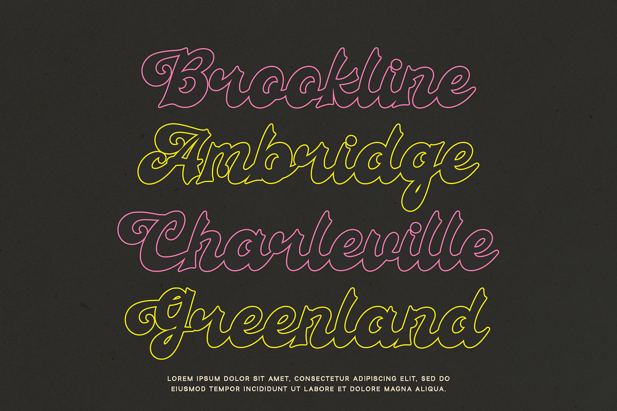 Radiant - Groovy Font, a Script Font by Alpaprana (Photo 5 of 11)