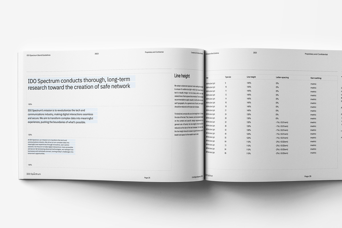 IDO Spectrum Brand Style Guidelines, a Presentation Template by Smotrow Related (Photo 13 of 15)
