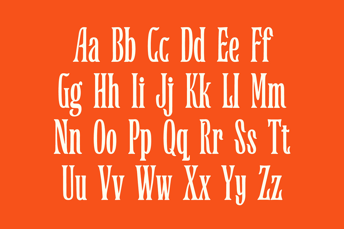 Masharatte | Condensed Serif Font, a Serif Font by Koplexs Studio (Photo 9 of 10)