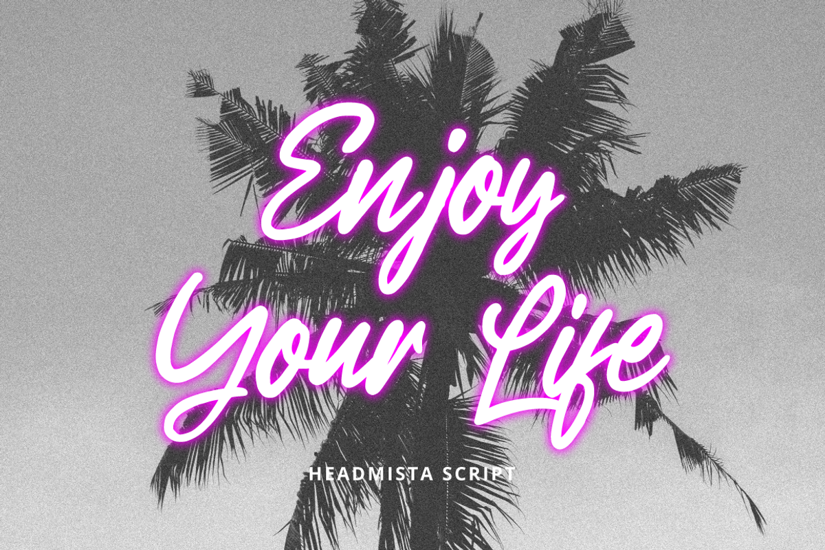 Headmista - Handmade Script, a Script Font by tebaltipislab (Photo 10 of 10)