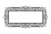 Vintage Ornament Frame Vector Bundle, an Illustration by Creativeshirt (Thumbnail 41 of 51)