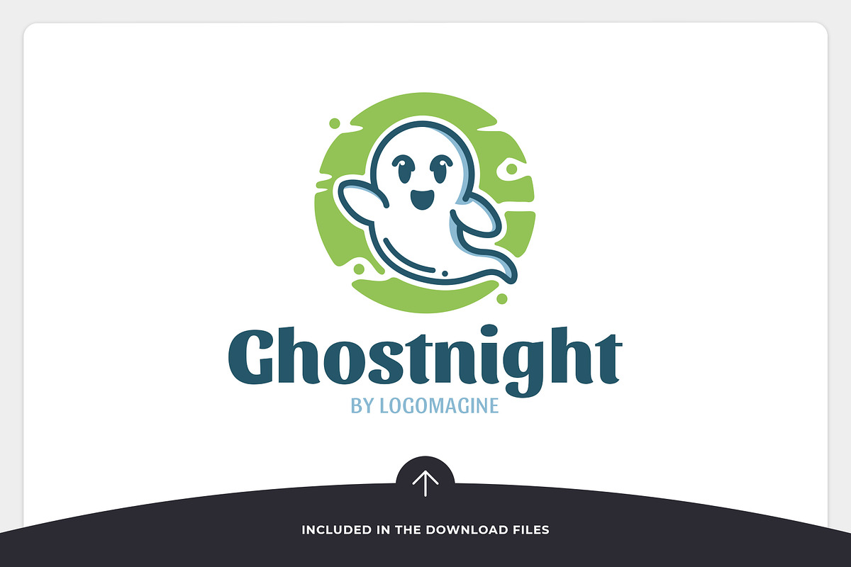 Ghost Night Logo Template, a Branding & Logo Template by LOGOMAGINE (Photo 7 of 16)