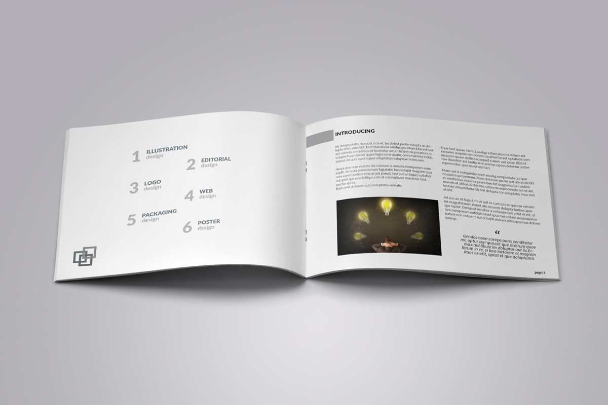 Creative Designer Portfolio, a Brochure Template by vanroem2nd (Photo 3 of 19)