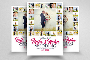 Elegant Wedding Flyer Template, a Flyer Template by Business Flyers