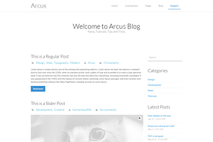 Arcus Multi-Purpose Template