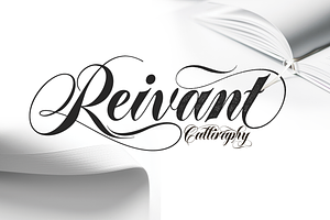 Reivant//Wedding Calligraphy Font